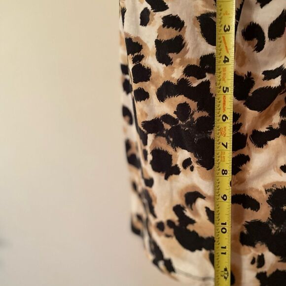 MICHAEL Kors leopard print top size S/P - Picture 2 of 5